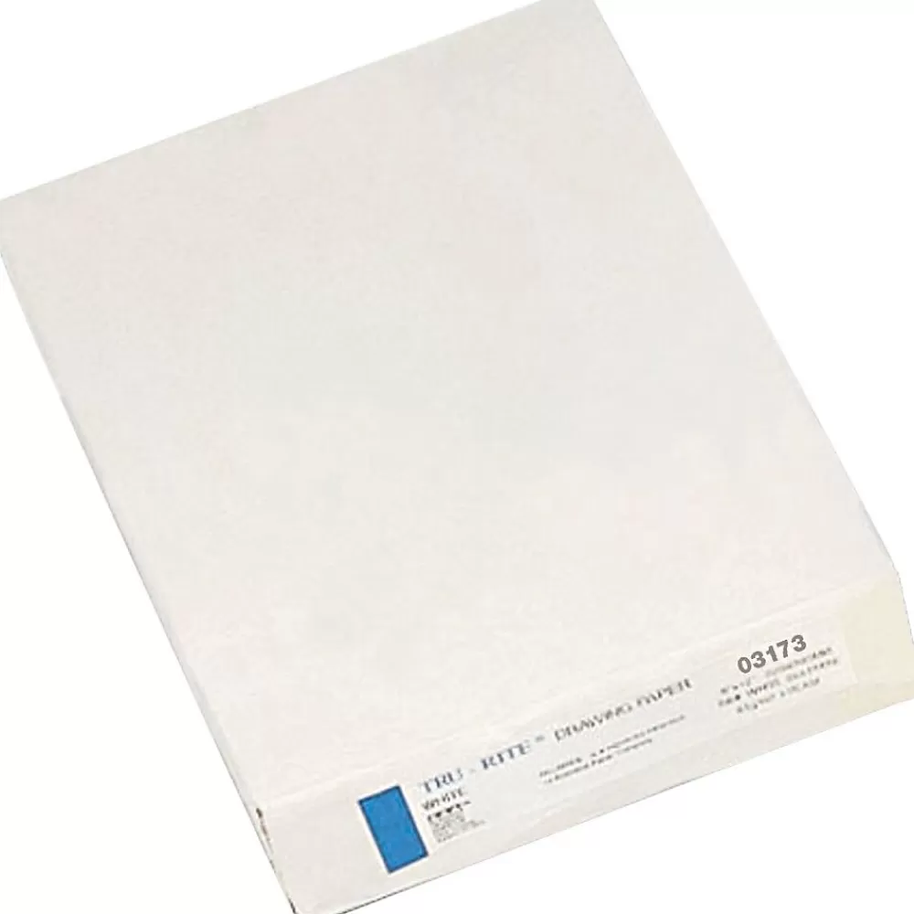 Pacon Newsprint Practice Paper with Skip Space, 1" Long Way Ruled, White, 500 Sheets/Ream (2631) Best Sale