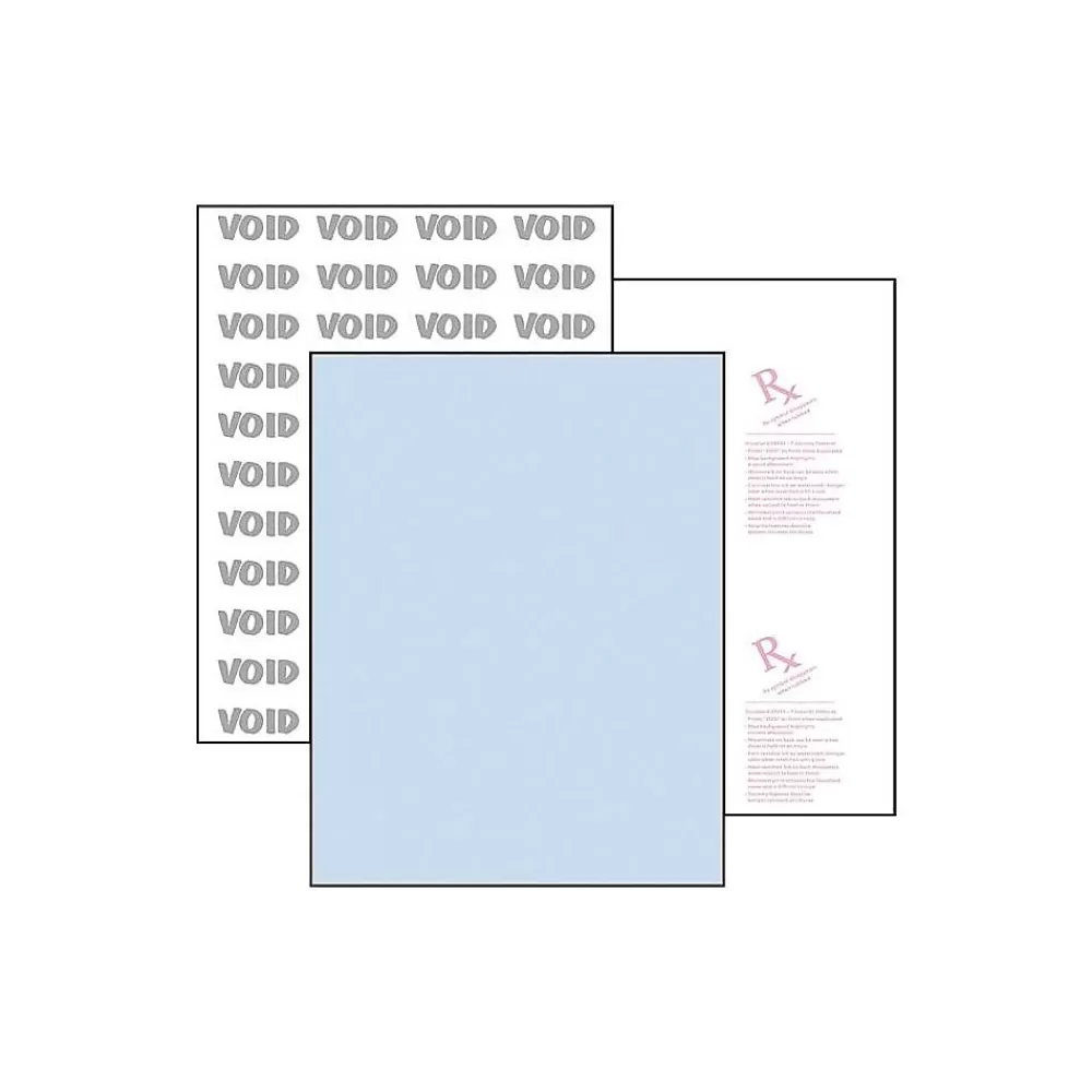 Paris DocuGard Advanced 8.5" x 11" Medical Security Paper, 24 lbs., Blue, 500 Sheets/Ream (PRB04545) Flash Sale