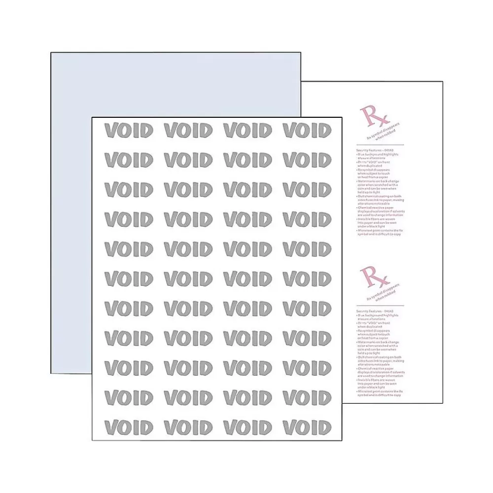 Paris DocuGard Premier 8.5" x 11" Medical Security Paper, 24 lbs., Blue, 500 Sheets/Ream (PRB04543) Cheap