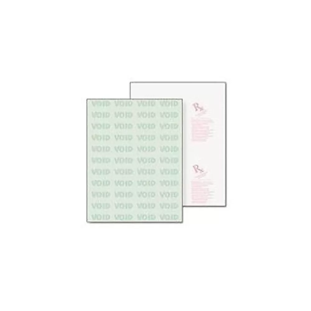 Paris DocuGard Standard 8.5" x 11" Security Check On Bottom, 24 lbs., Blue, 500 Sheets/Ream, 2500/Carton (04517P) Hot