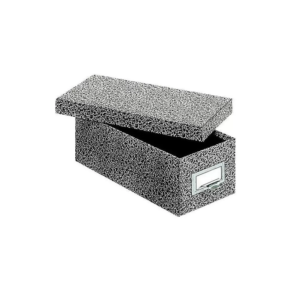 Pendaflex Index Card File Box, Black Agate, 1000 Card Capacity (GLW 93 BLA) Cheap