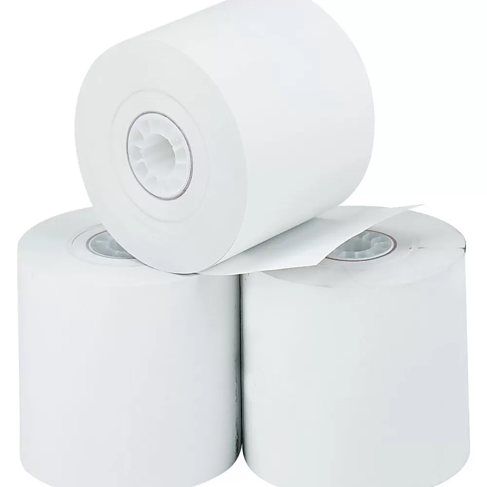 PM Company ® Direct Printing Thermal Paper Roll, White, 2 1/4"(W) x 165'(L), 3/Pack Cheap