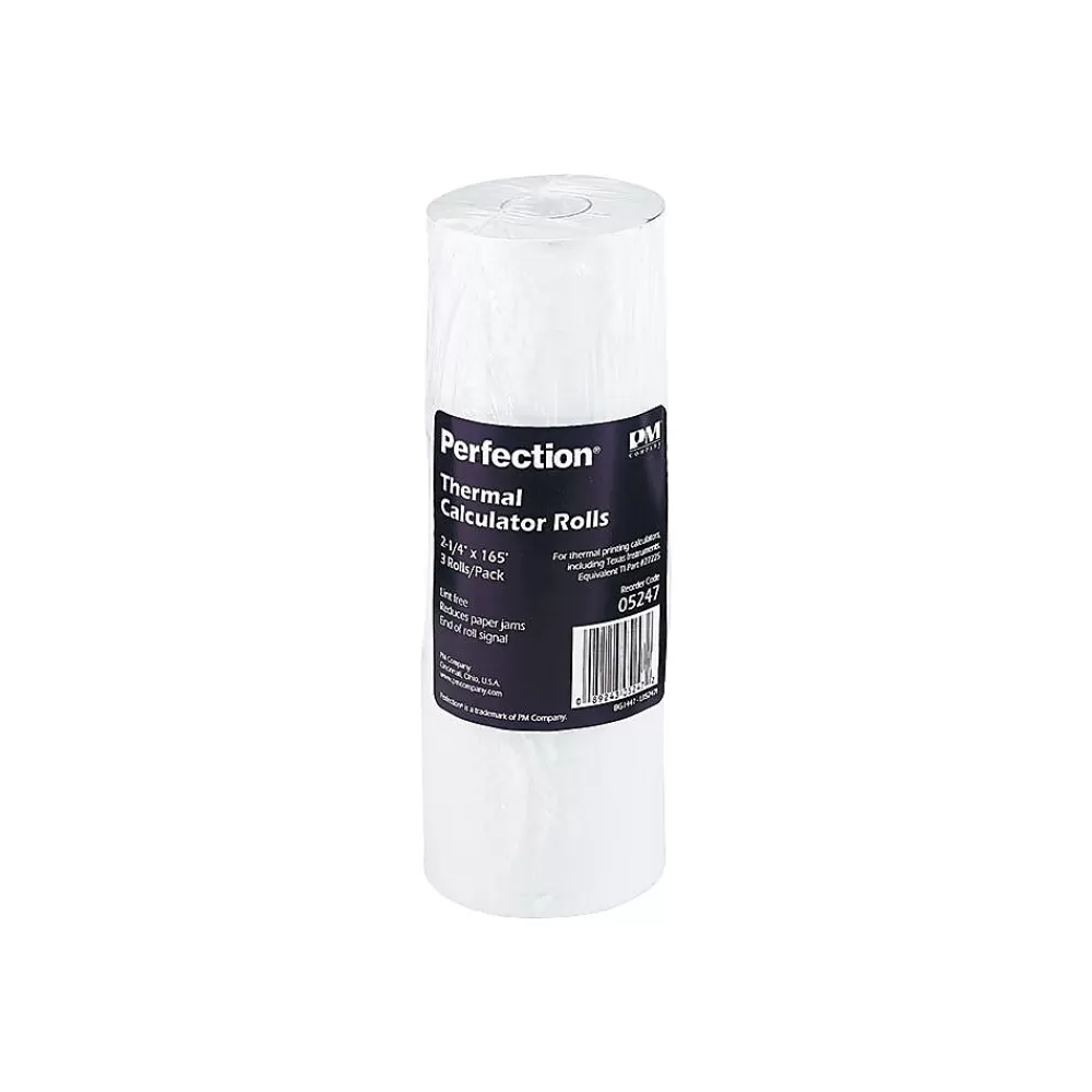 PM Company ® Direct Printing Thermal Paper Roll, White, 2 1/4"(W) x 165'(L), 3/Pack Cheap