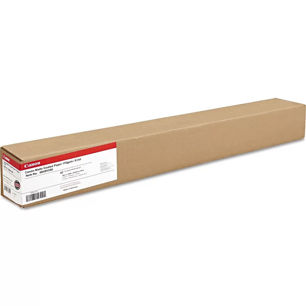 PM Company Amerigo IJ Bond Wide Format CAD Bond Paper, 24" x 150', Uncoated (PMC44124) Best Sale