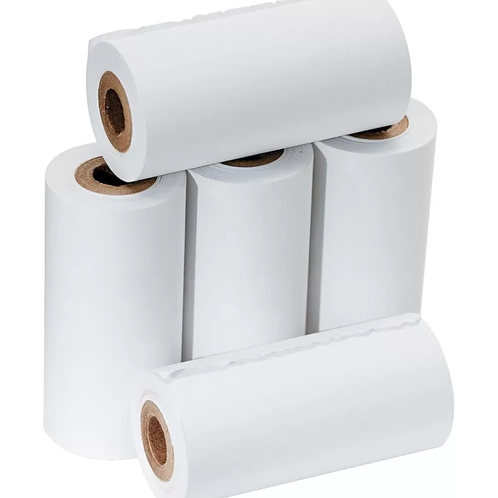 PM Company Bond Adding Machines & Calculator Paper Rolls, 2 1/4" x 17', 5 Rolls/Pack (7622) Discount