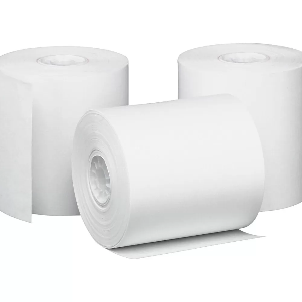 PM Company Bond Cash Register Paper Rolls, 3" x 85', 50 Rolls/Pack (PMF09228) Fashion