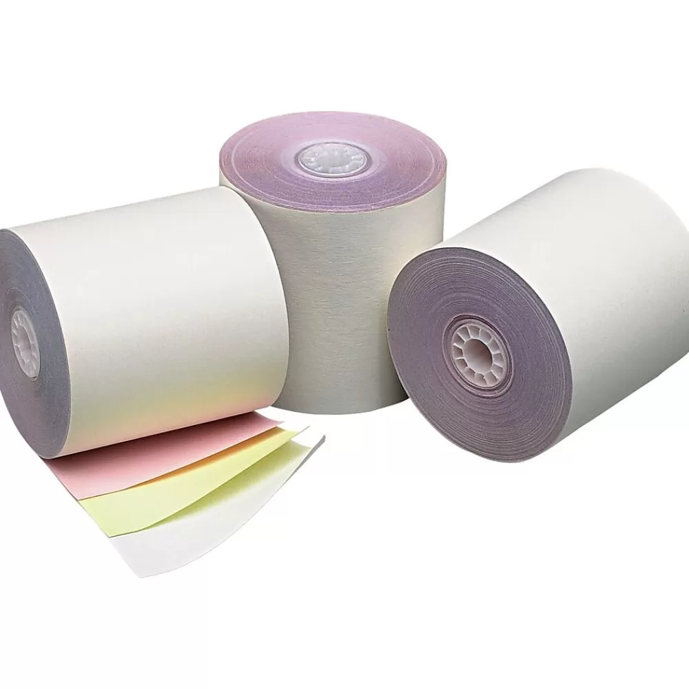 PM Company Carbonless Cash Register Paper Rolls, 3" x 70', 50 Rolls/Pack (PMC07638) Shop