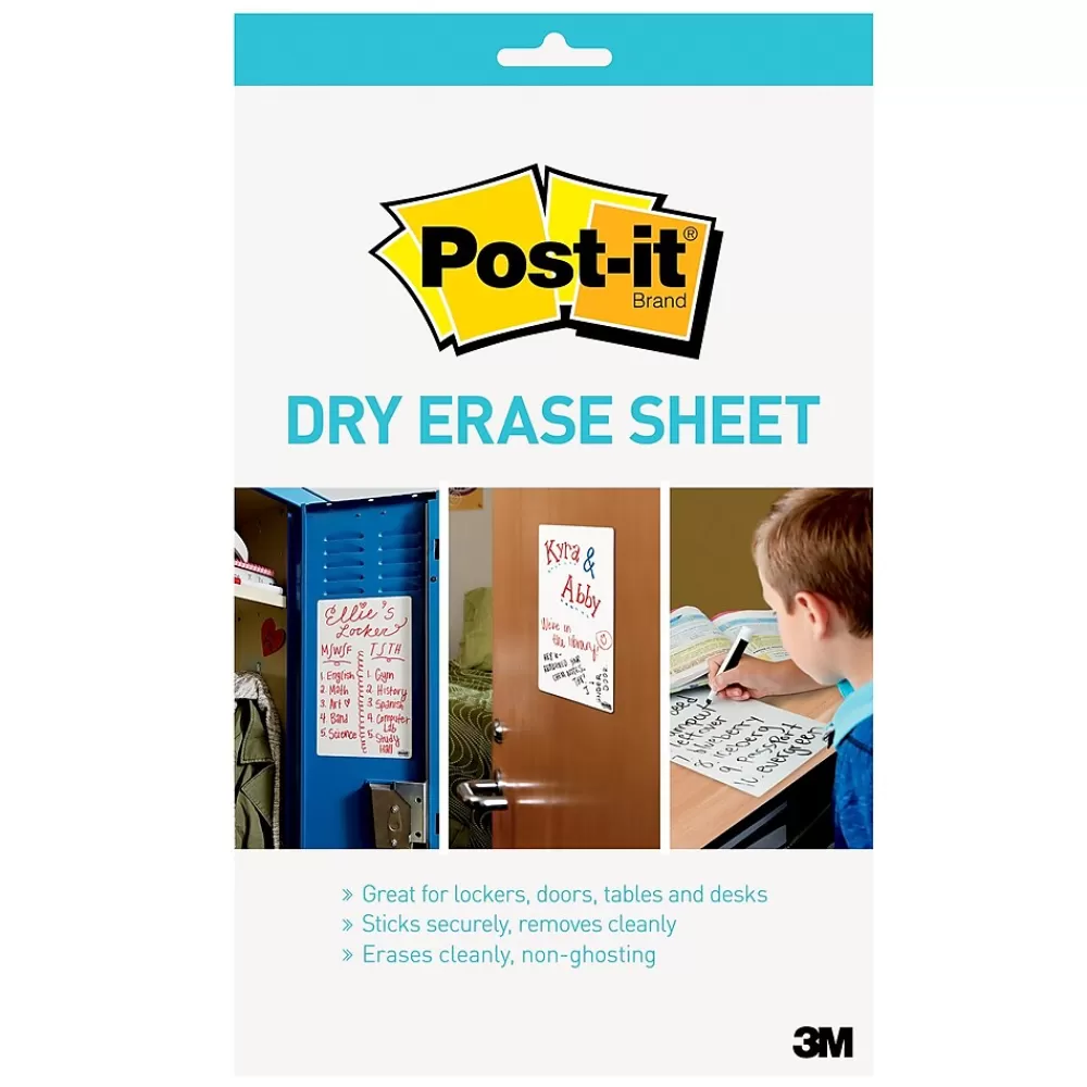 Post-it ® Dry Erase Sheets, 7" x 11.3", 3/Pack (DEFSHEETS-3PK) Fashion