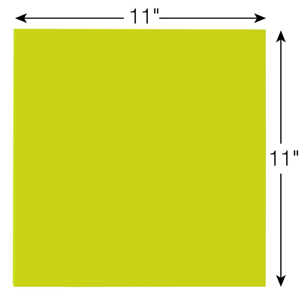 Post-it Notes, 11" x 11", Green, 30 Sheet/Pad (BN11G) Cheap