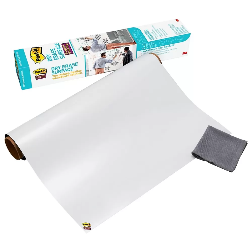 Post-it Super Sticky Dry Erase Surface, 2' x 3' (DEF3X2) Flash Sale