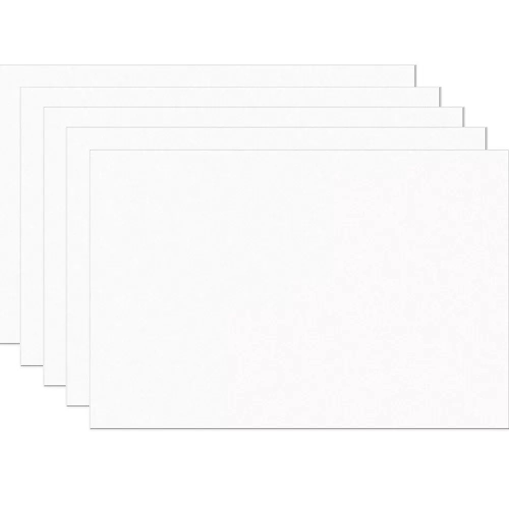 Prang 12" x 18" Construction Paper, Bright White, 100 Sheets/Pack, 5 Packs (PAC8708-5) Online