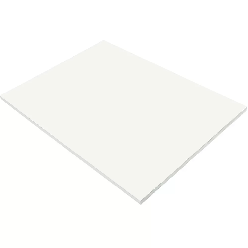 Prang Construction Paper, 18" x 24", White, 50 Sheets/Pack (P9217) Cheap