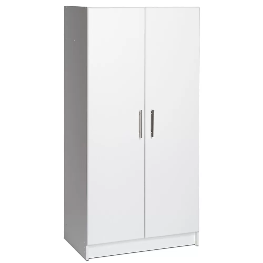 Prepac ™ 65" Elite Wardrobe Cabinet, White Cheap