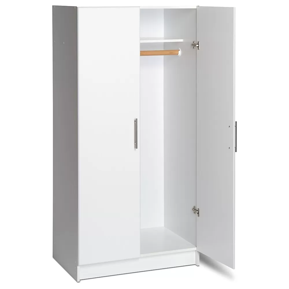 Prepac ™ 65" Elite Wardrobe Cabinet, White Cheap