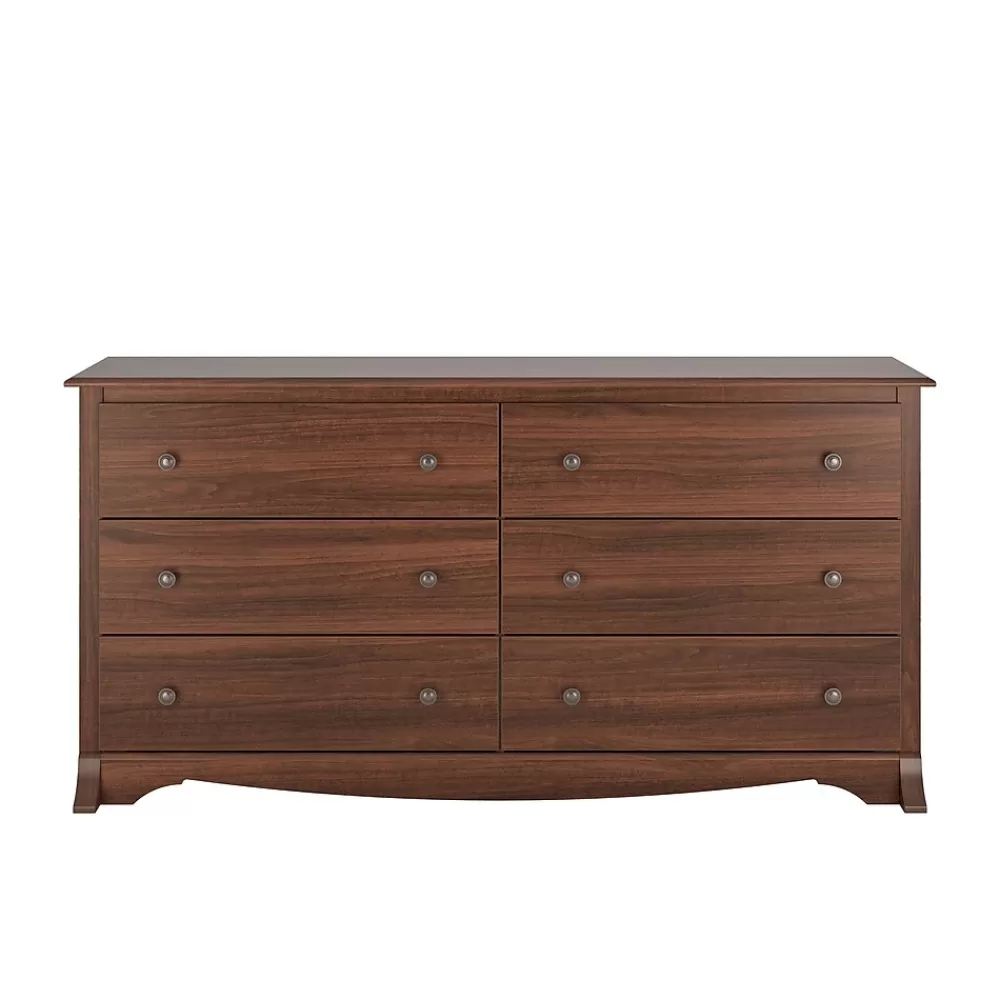 Prepac 29" Monterey 6 Drawer Dresser, Cherry (CDC-6330-K) New