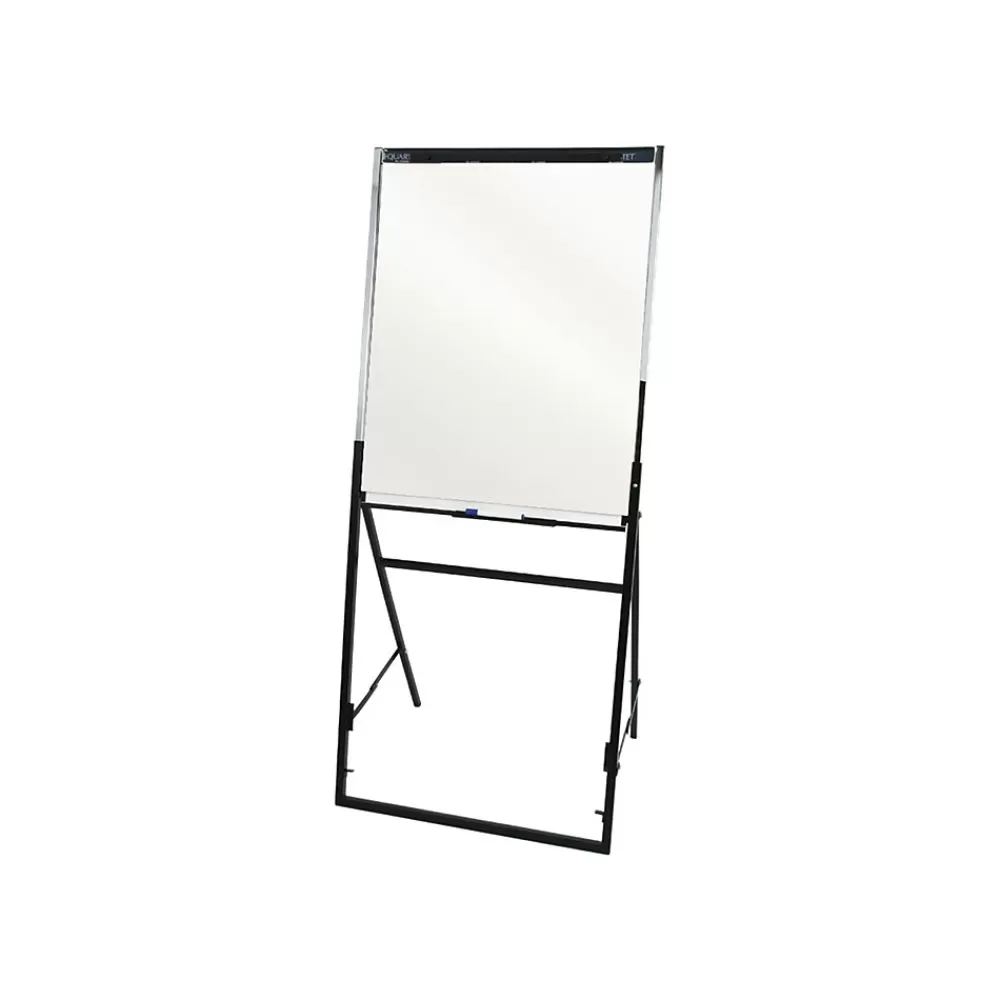 Quartet Futura Flip Chart Easel, 67", Black Metal (QT351900) Clearance