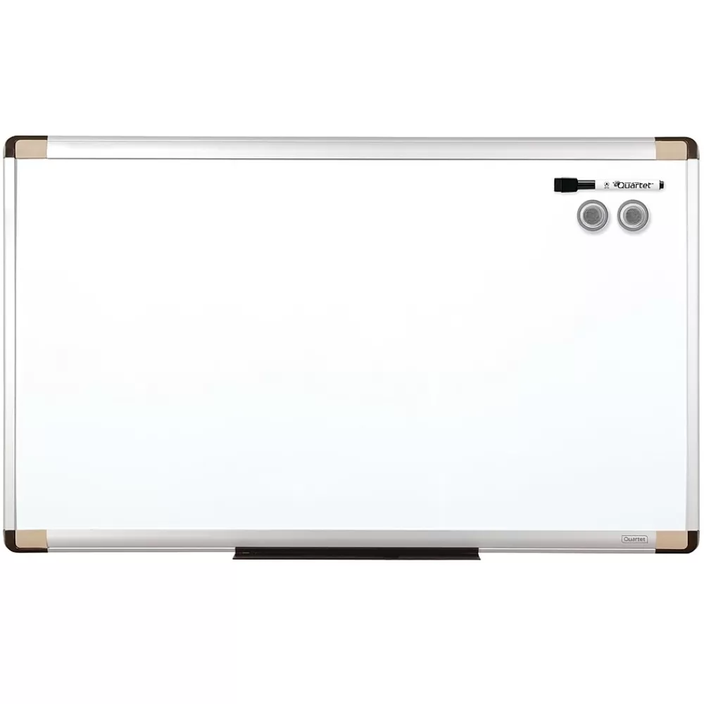 Quartet ® Magnetic Dry-Erase Whiteboard, Aluminum Frame, 2 1/2'W x 1 1/2'H (48101) Cheap