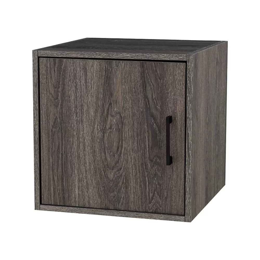 QUUBs 15.75" Storage Cabinet with 1 Shelf, Weathered Gray (G115002400) Sale