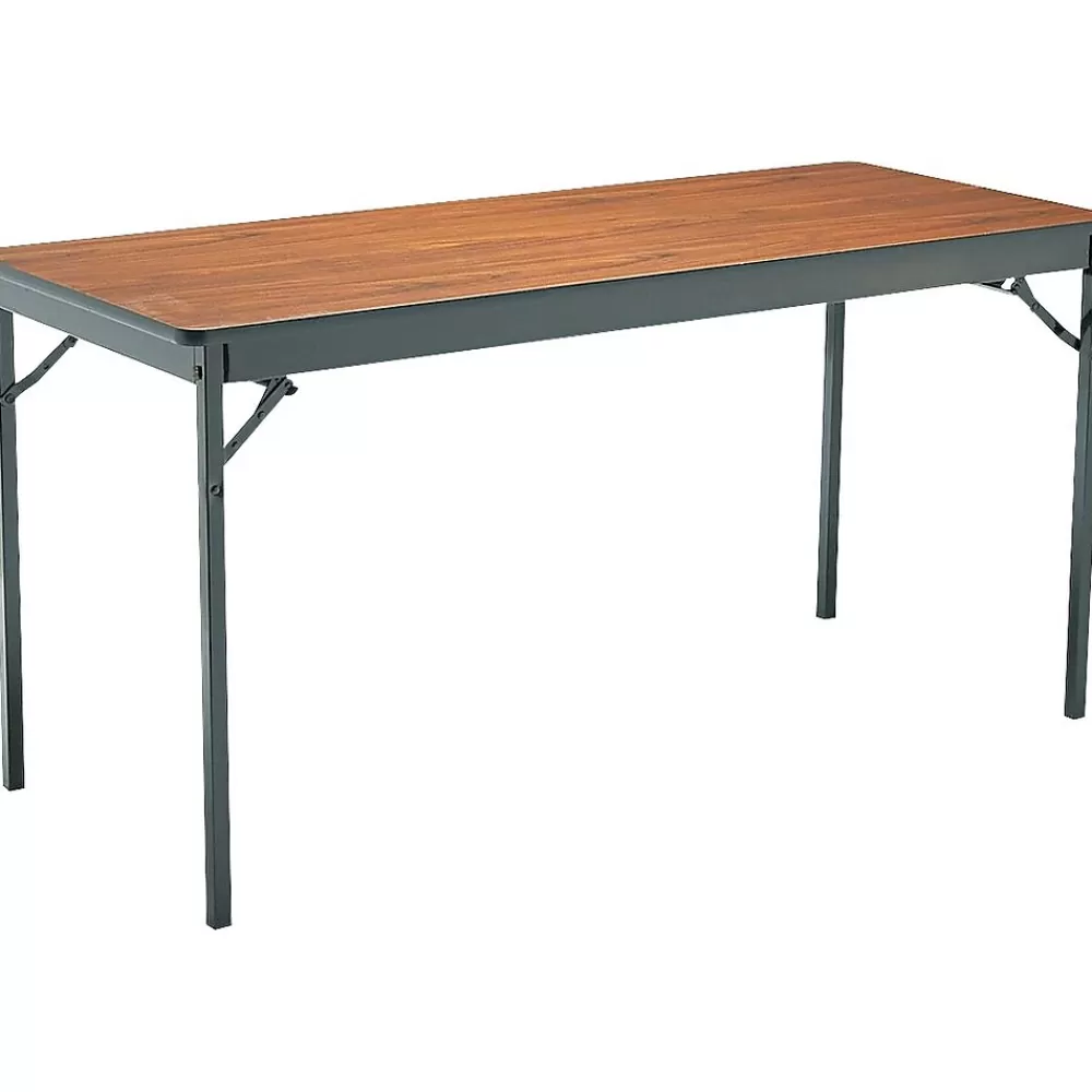 Barricks Rectangular Folding Table, 30Hx24Wx60"L Cheap