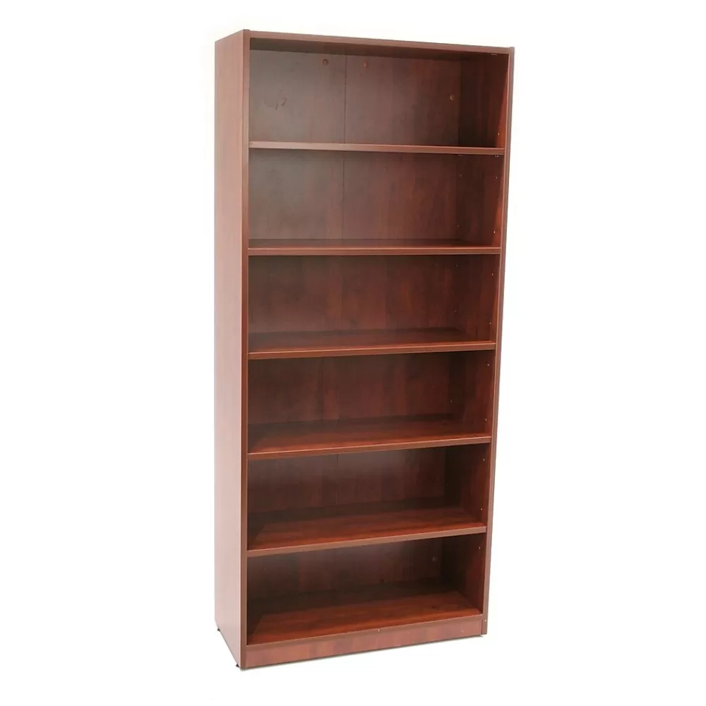 Regency Legacy Collection 71-inch 5-Shelf High Bookcase, Cherry Online