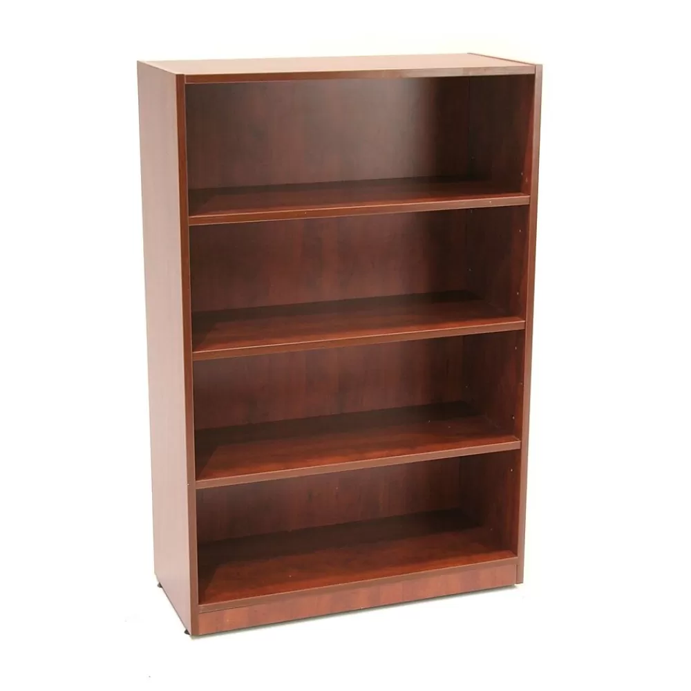 Regency Legacy Collection 4-Shelf 47" High Bookcase, Cherry (LBC4732CH) Store