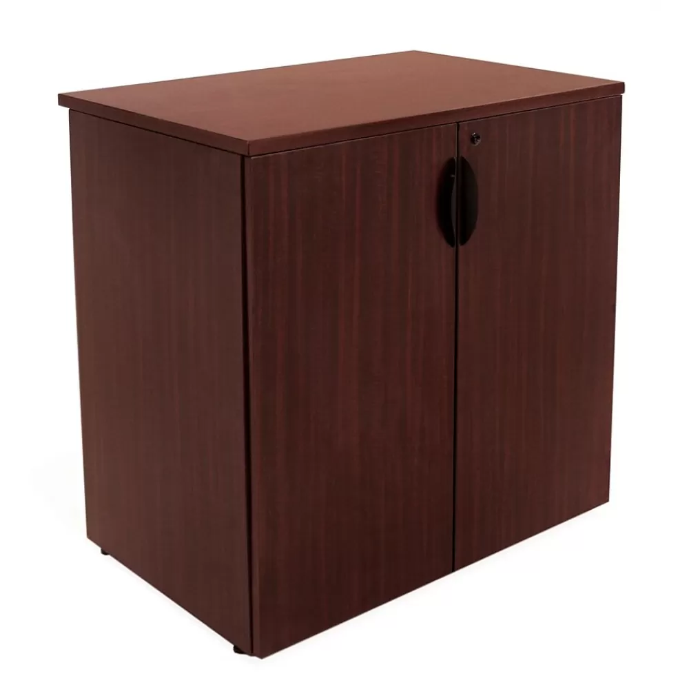 Regency Legacy Stackable Storage Cabinet, Mahogany New