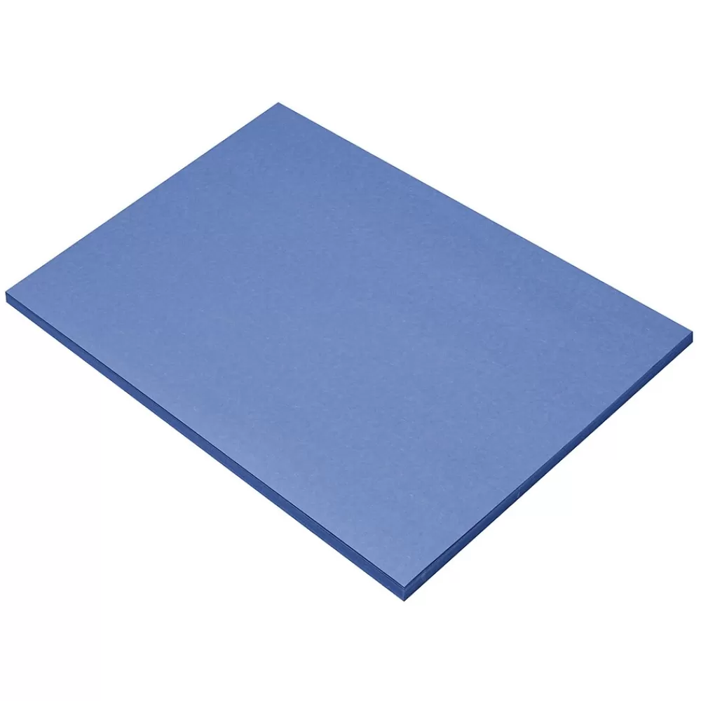 Riverside 3D 12" x 18" Construction Paper, Blue, 50 Sheets (P103624) Store