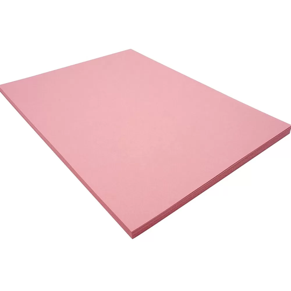 Riverside 3D 9" x 12" Construction Paper, Pink, 50 Sheets (P103591) Shop