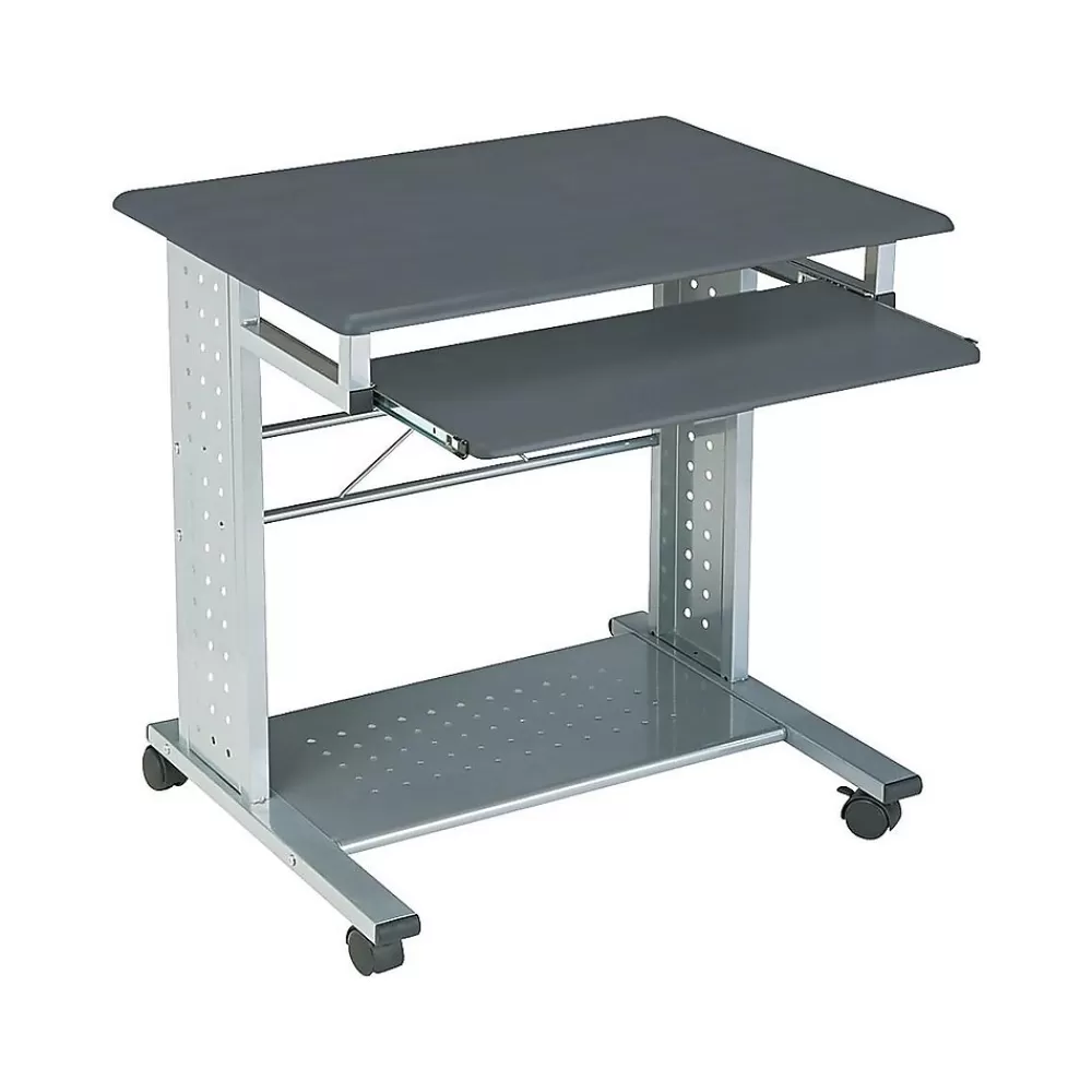 Safco Eastwinds Empire, 30" Mobile Desk, Anthracite (945ANT) Outlet