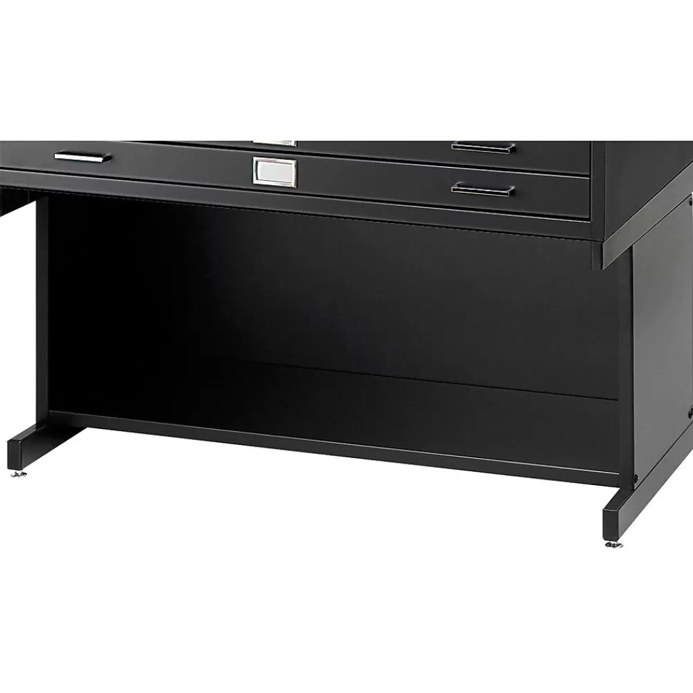 Safco High Base Flat File Cabinet (4975BL) New