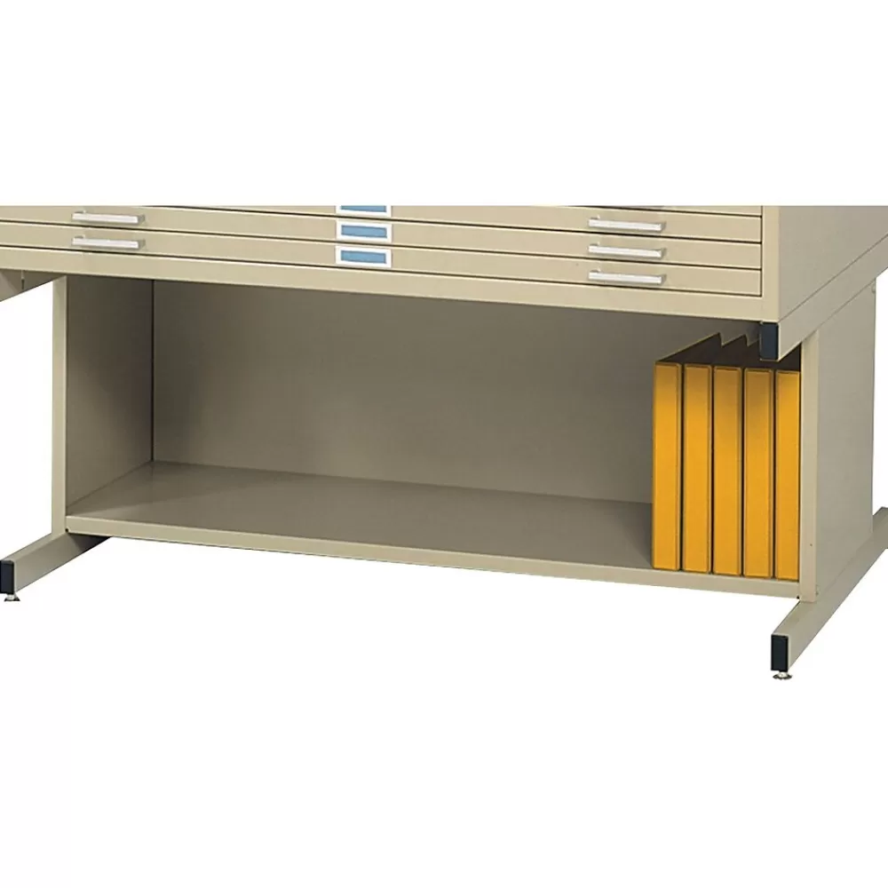 Safco High Base Flat File Cabinet, Tropic Sand (4977TS) Cheap