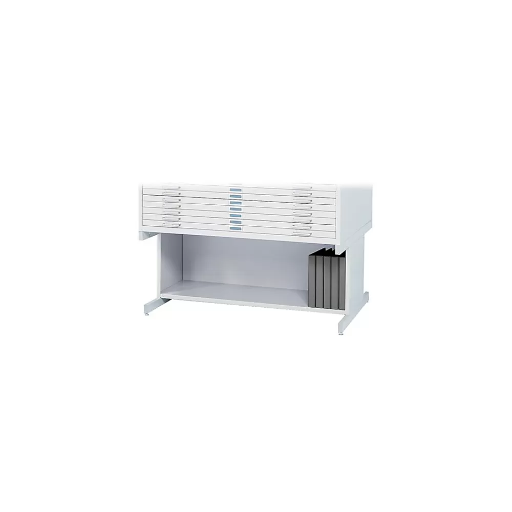 Safco ® High Base For 4996 and 4986 Flat File, White Cheap