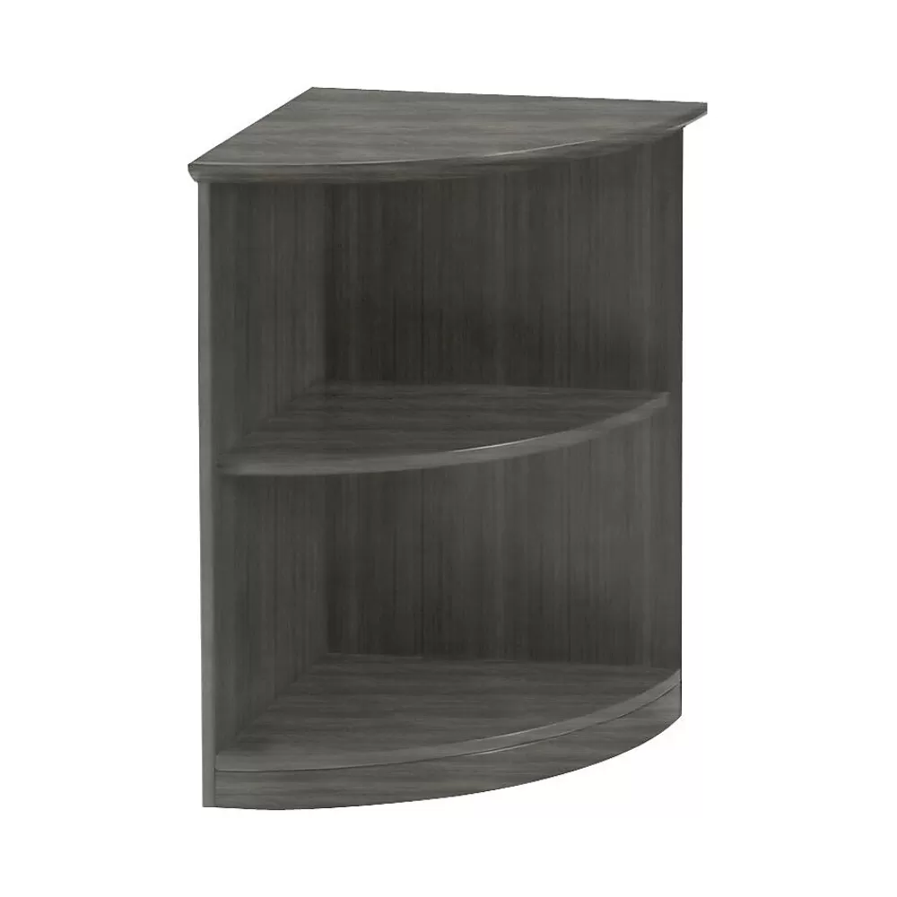 Safco Medina Bookcase 2 Shelf 29 1/2"H, Gray Steel (MVBQ2LGS) Best