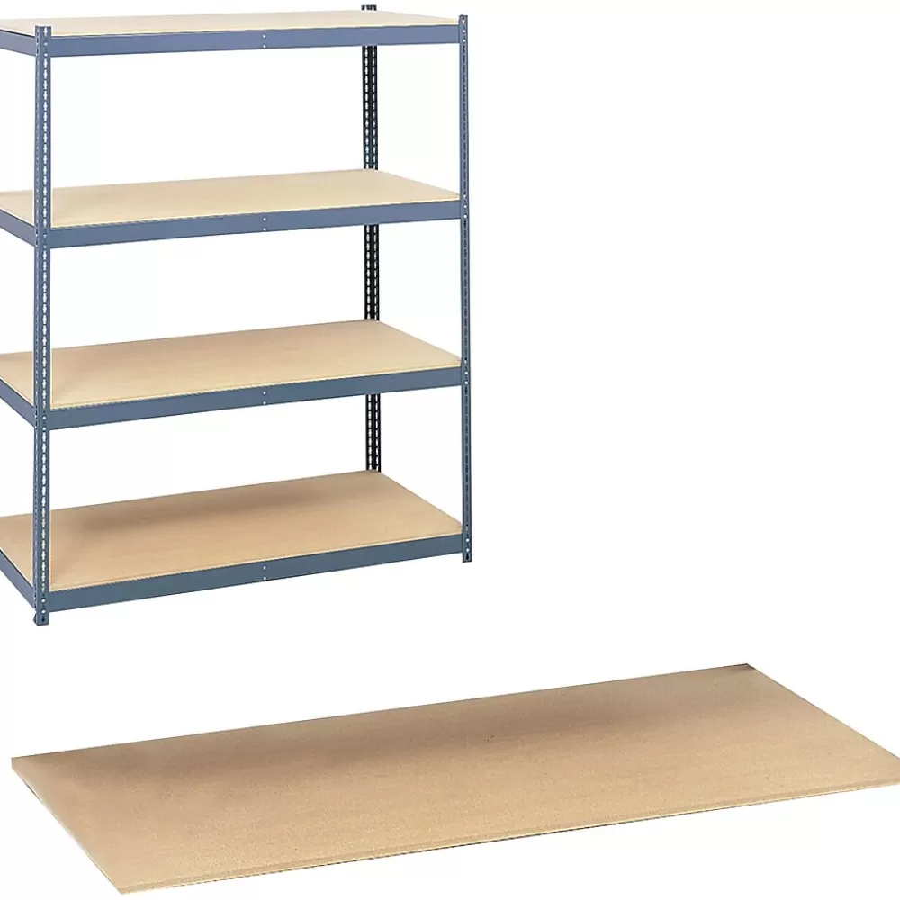 Safco Shelves for Archival Shelving , 69", Wood, 4/Pack (5261) Cheap