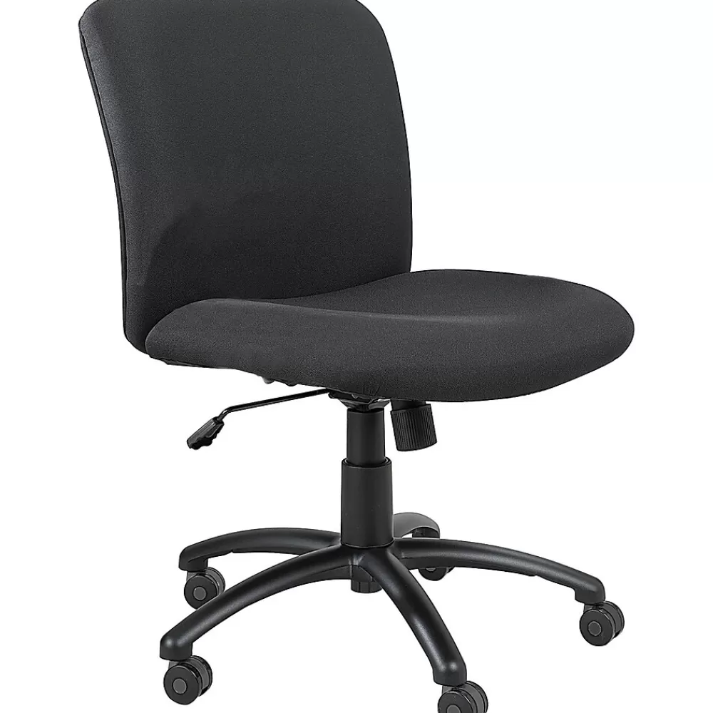 Safco Uber Fabric Computer and Desk Chair, Black (3491BL) Sale