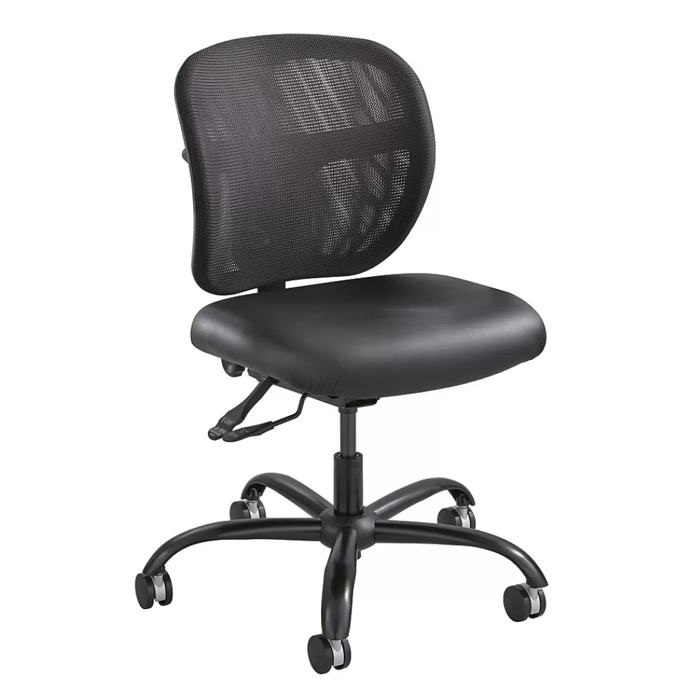 Safco ® Vue™ Intensive Use Mesh Task Chair, Armless, Black Hot