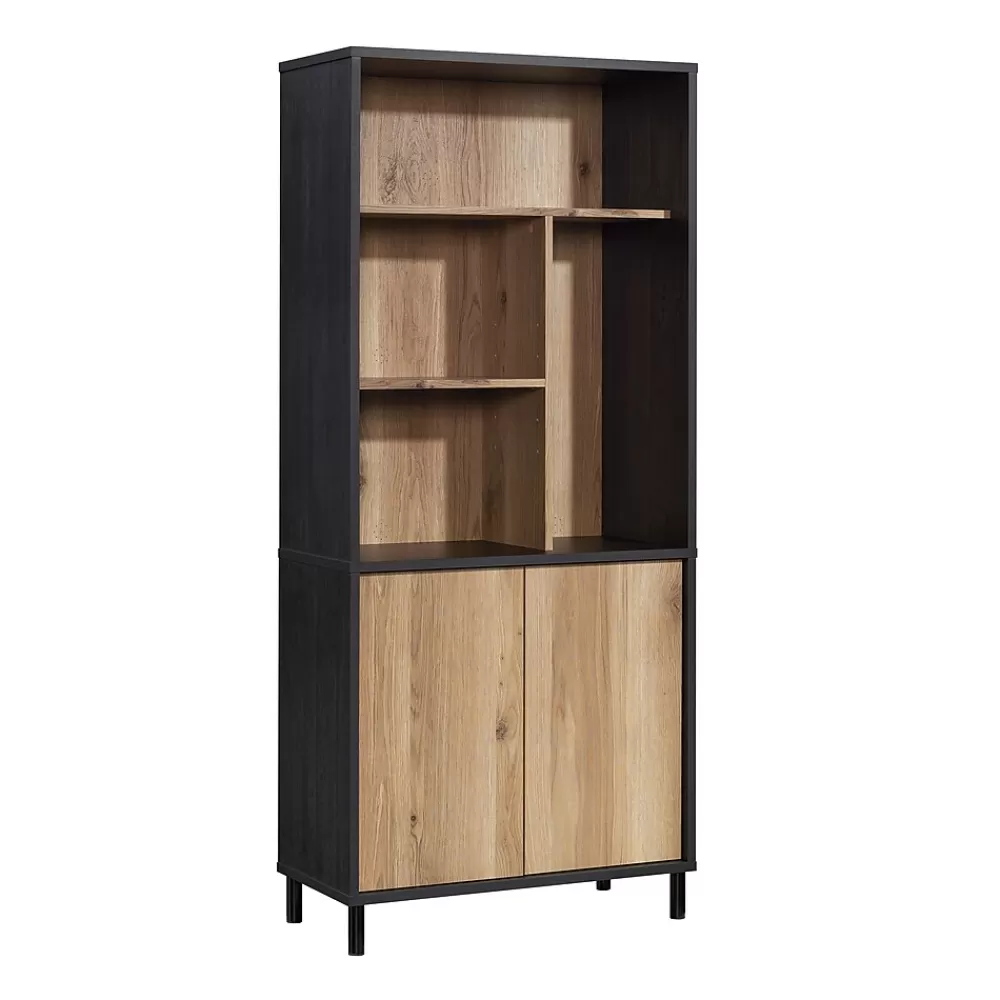 Sauder Acadia Way 69"H 5-Shelf Bookcase, Raven Oak (430754) Hot