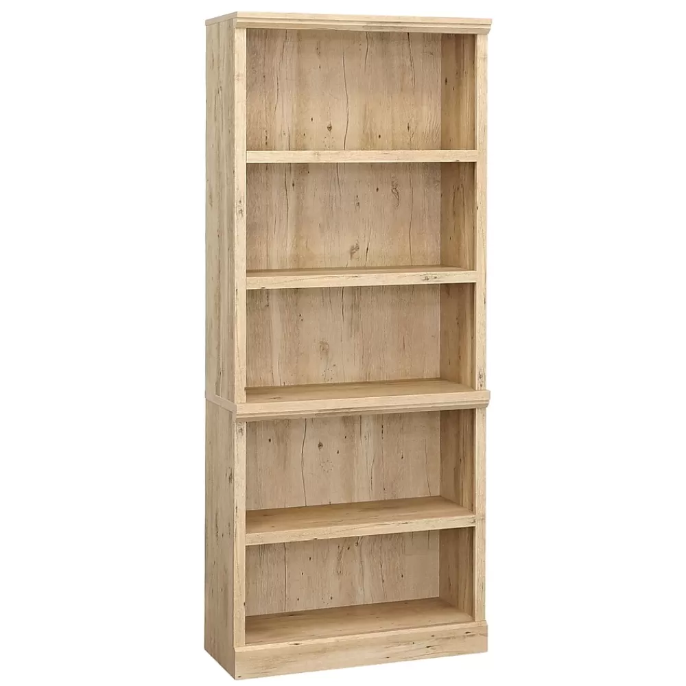 Sauder Aspen Post 71"H 5-Shelf Bookcase, Prime Oak (433963) Online