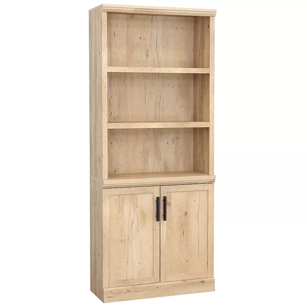 Sauder Aspen Post 71"H 5-Shelf Bookcase, Prime Oak (433959) Shop