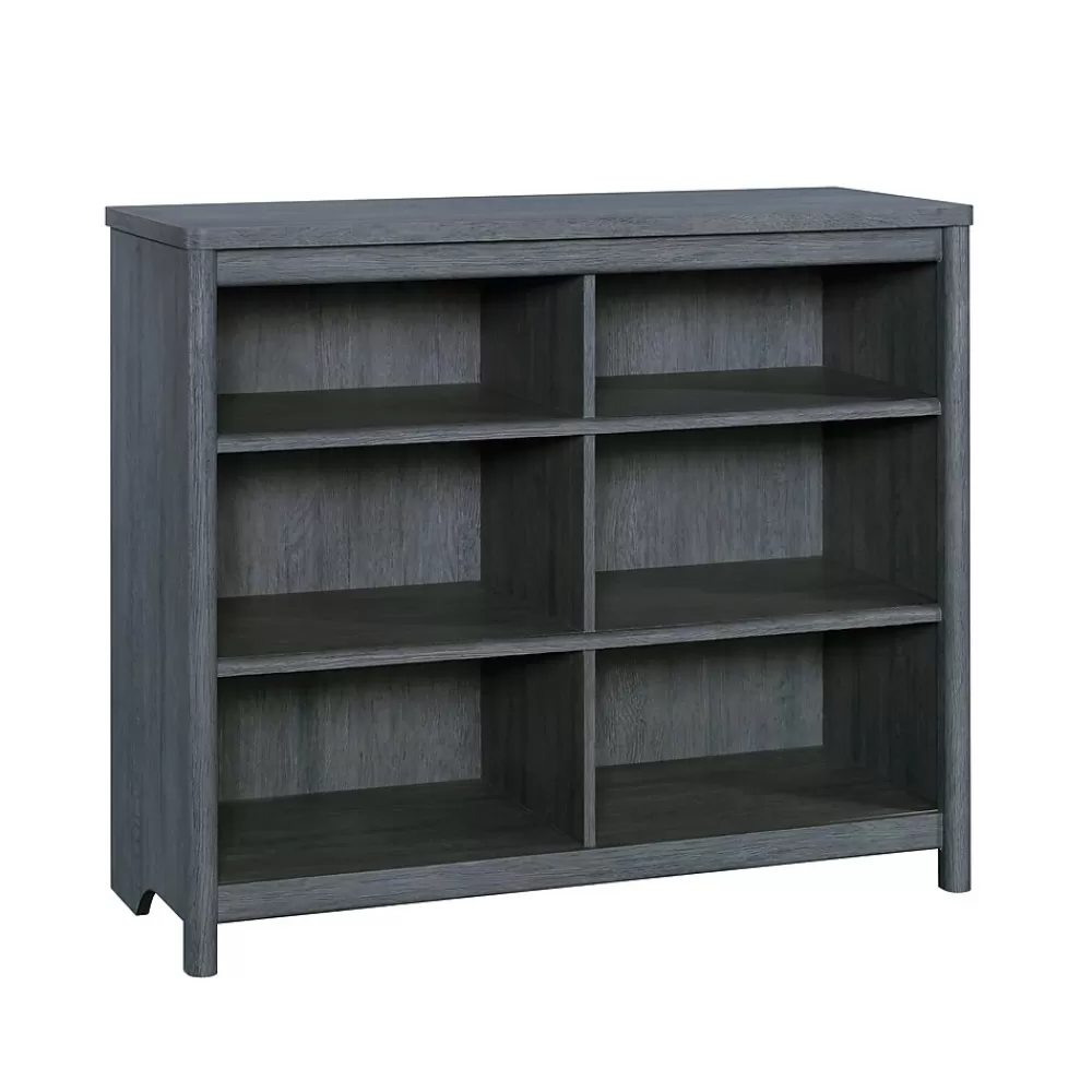 Sauder Dover Edge 36"H Bookcase, Denim Oak (433530) Fashion