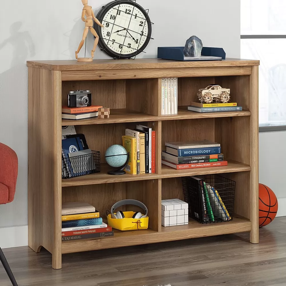 Sauder Dover Edge 36"H Bookcase, Timber Oak (433523) Sale