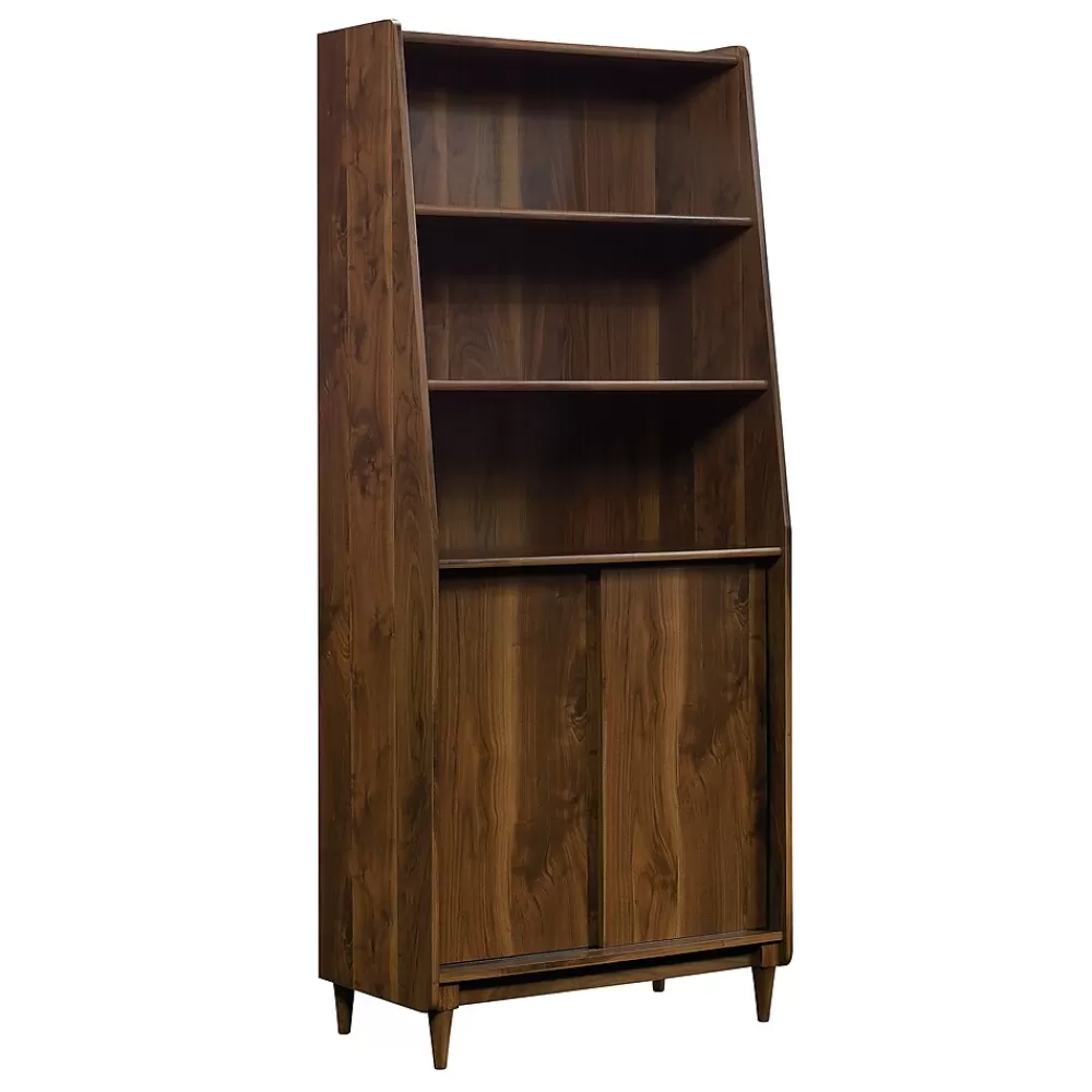 Sauder Harvey Park 70"H 5-Shelf Bookcase, Grand Walnut (420282) Outlet