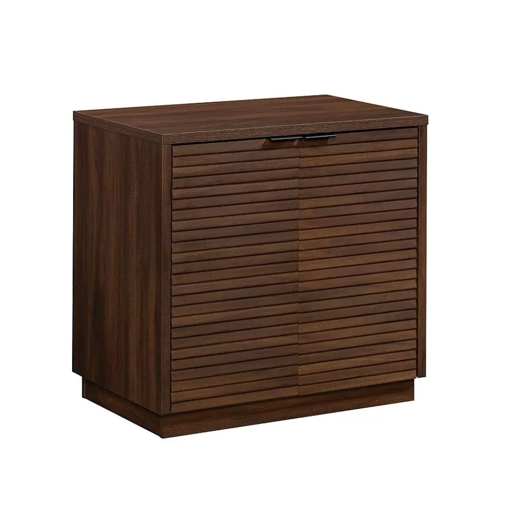 Sauder Palo Alto 29"H Storage Cabinet, Spiced Mahogany (427823) Best