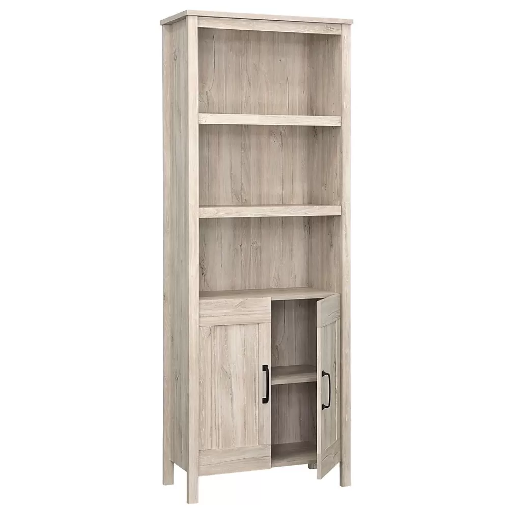 Sauder Select 72"H 5-Shelf Bookcase, Chalk Oak (434879) Online