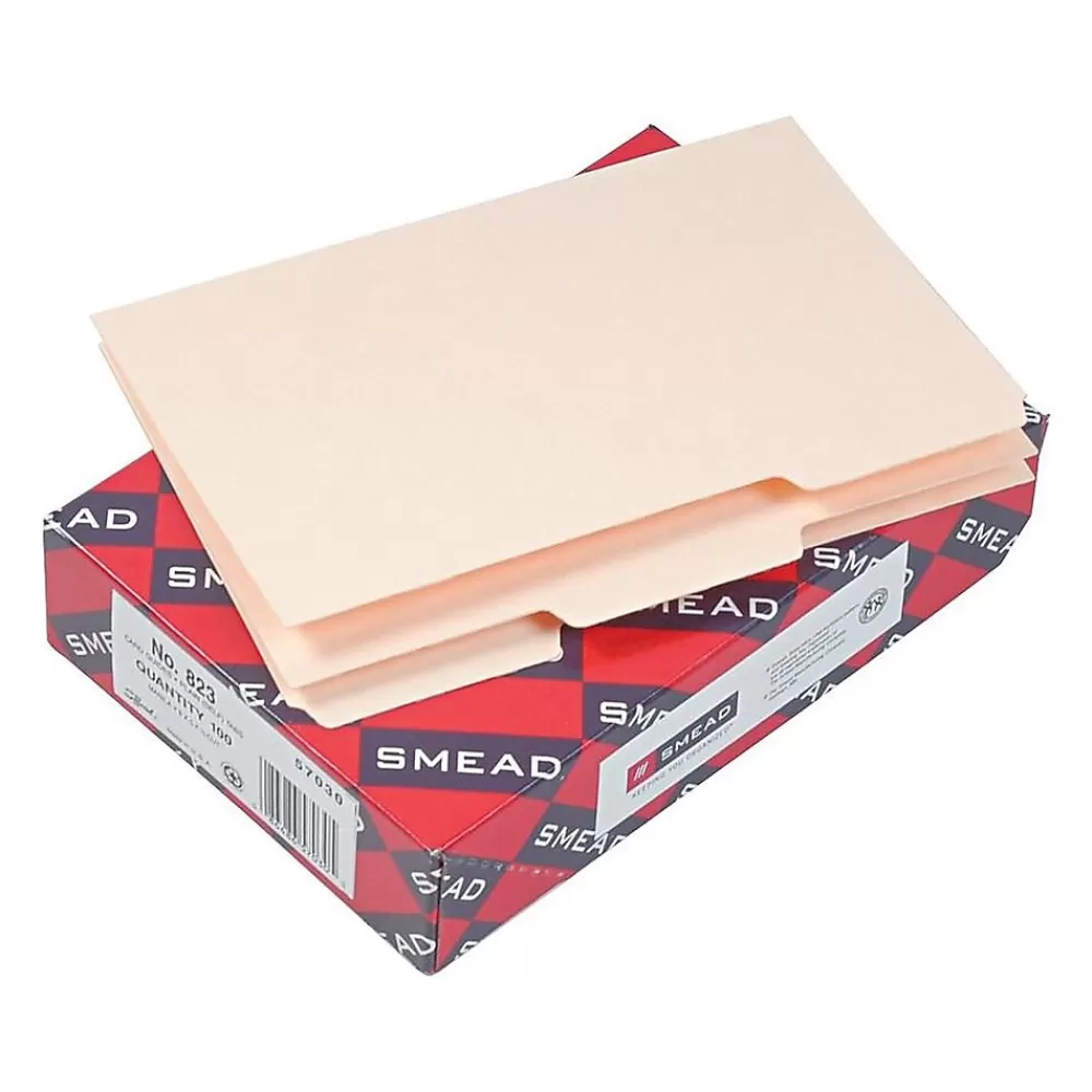 Smead 5" x 8" Index Card Files, Manila, 100/Box (57030) Cheap