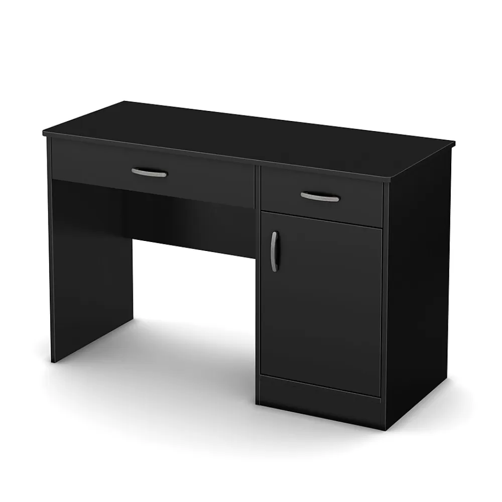 South Shore Axess 44"W Small Desk, (7270070) Pure Black Sale