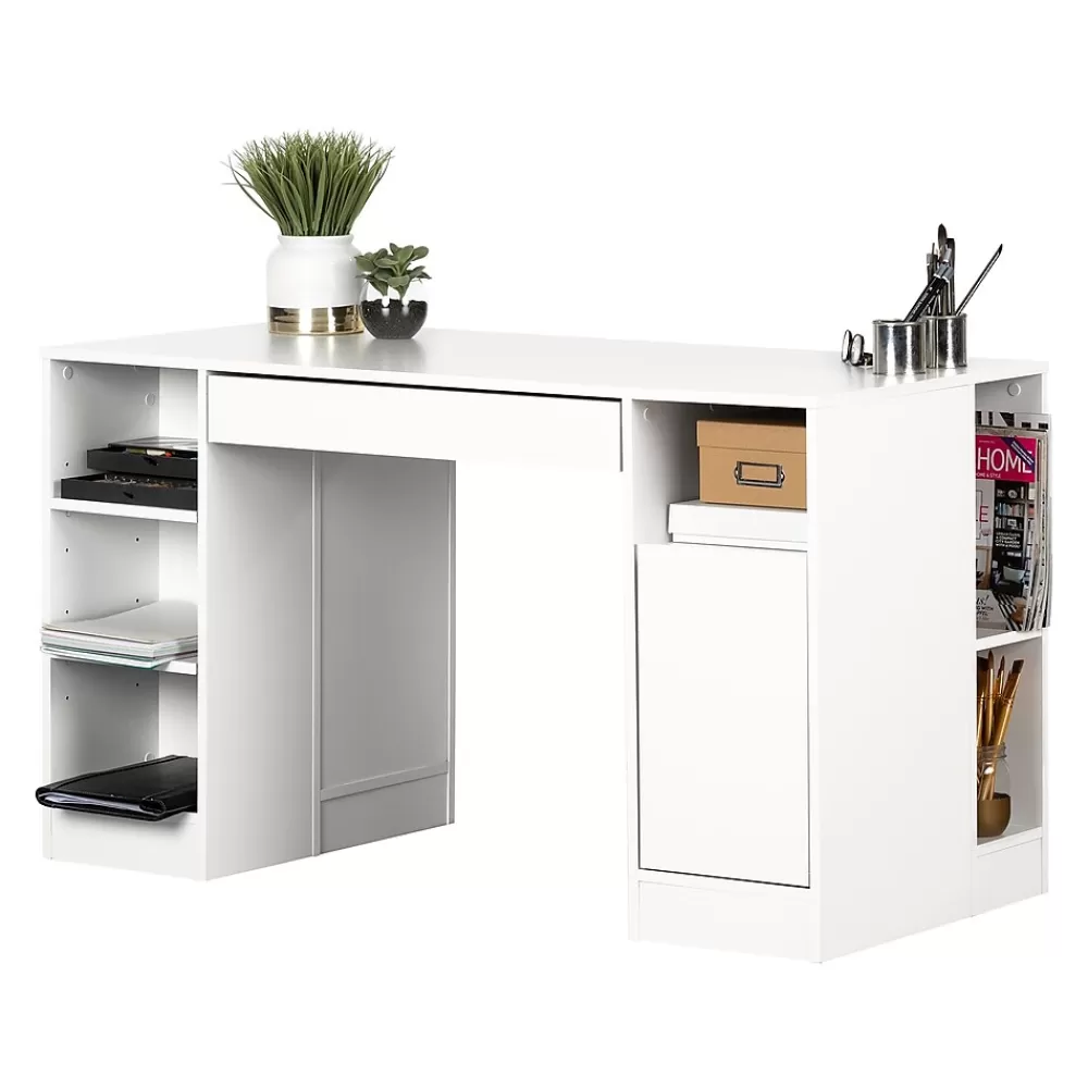 South Shore ™ Crea 30" Craft Table, Pure White (7550727) Outlet