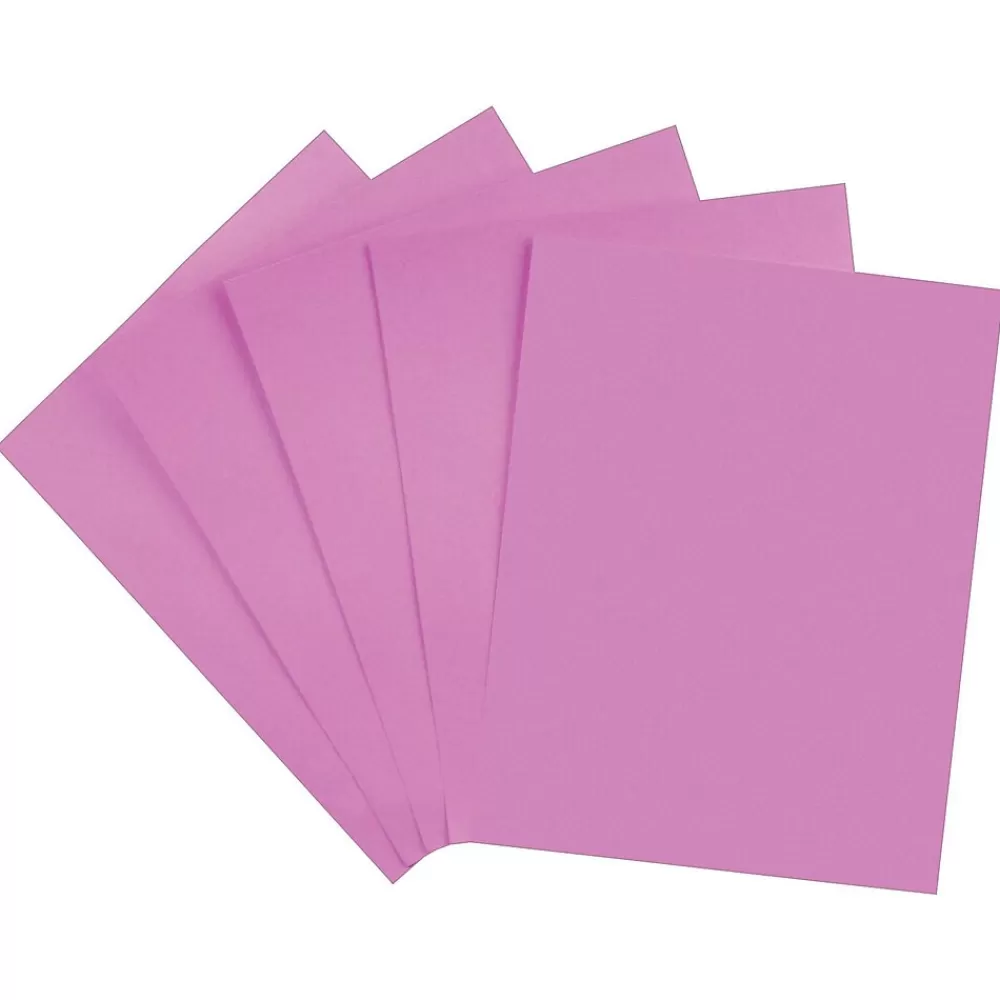 Staples Brights Multipurpose Paper, 24 lbs., 8.5" x 11", , 500/Ream (20110) Purple Best