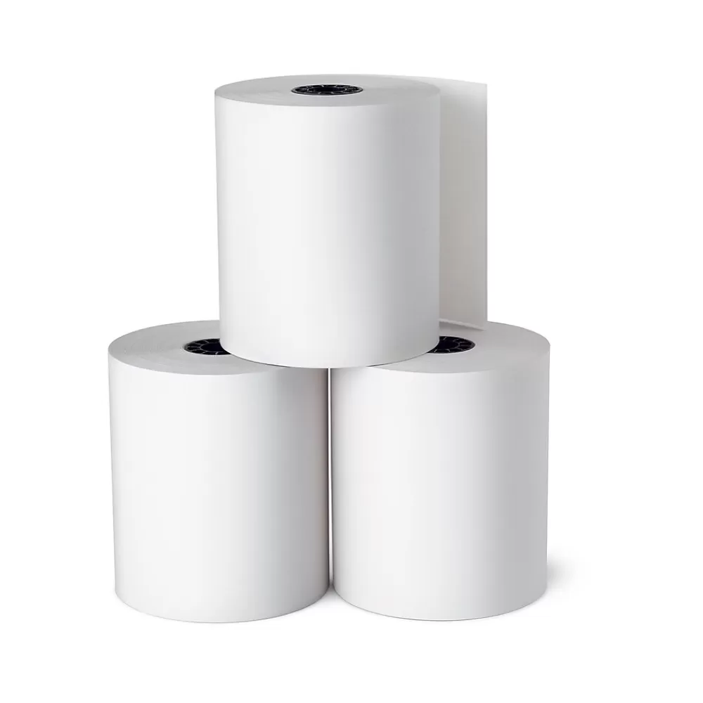 Staples Carbonless Cash Register/POS Rolls, 3" x 225', 10/Pack (28394/492003) Sale