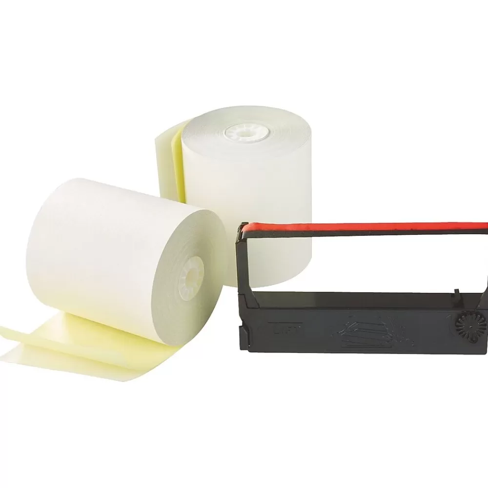 Staples Credit/Debt Verifone 250 Kit, 2-Ply, 3" x 90', 10 Rolls/Pack (452177) Cheap